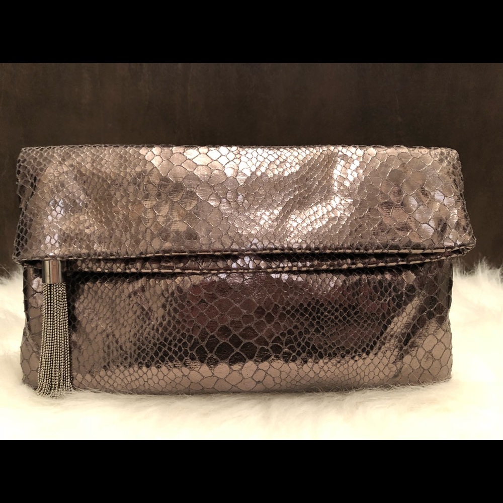 Banana Republic Metallic Clutch